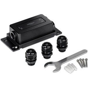 TRENDnet TI-BE200 PoE++ Extender - TAA Compliant - 1 x Gigabit PoE++ Input Port(s) - 1 x Gigabit PoE+, 1 x Gigabit PoE++ O