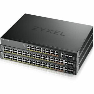 ZYXEL XGS2220 XGS2220-54HP 50 Ports Manageable Layer 3 Switch - Gigabit Ethernet, 10 Gigabit Ethernet - 100/1000Base-T, 10