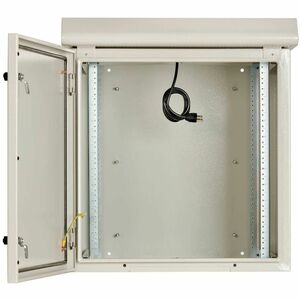 Eaton Tripp Lite Series SmartRack Industrial Enclosure - NEMA 3R, Wall Mount, Metal, Locking, Fan With Thermal Switch, 23 