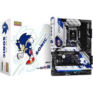 ASRock Z790 PG SONIC Gaming-Desktop-Motherboard - Intel Z790 Chipsatz - Sockel LGA-1700 - ATX - Core, Core i5, Core i7, Co