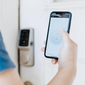 Lockly Wi-Fi Enabled Lockly Secure Pro Smart Lock - Touchscreen - Wireless LAN - Bluetooth - Z-WaveSatin Nickel