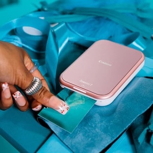 Canon Zoemini 2 Zero-Ink-Drucker - Farbe - Tragbar - Rose Gold - 314 x 500 dpi Druckauflösung - Bluetooth - USB - Integrie