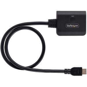 StarTech.com 2-Port HDMI Splitter, 4K 60Hz HDMI 2.0 Video, 4K HDMI Splitter 1 In 2 Out, 1x2 HDMI Display/Output Splitter, 