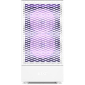 NZXT H5 Flow Computer Case - ATX Motherboard Supported - Mid-tower - Galvanized Cold Rolled Steel (SGCC), Tempered Glass -