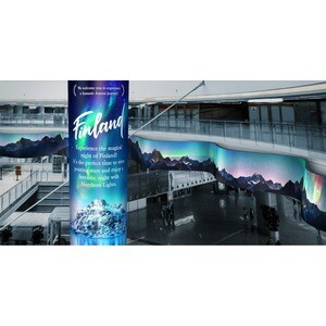 Samsung IE020A Digital Signage Display - High Dynamic Range (HDR) - 480 x 270 - LED - 1000 cd/m² - Tizen - Transparent