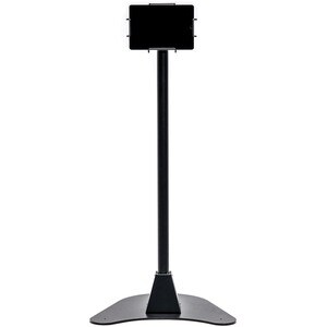 Star Micronics mUNITE mUNITE FLOOR KIOSK STAND BLK Tablet PC Stand - 117.9 cm Height x 47.2 cm Width - Floor - Steel - Black