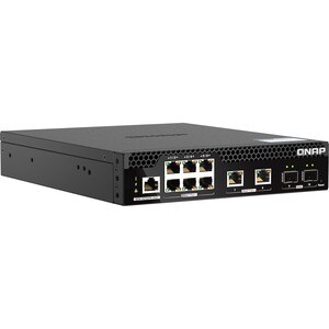 QNAP QSW-M2106PR-2S2T 8 Ports Manageable Ethernet Switch - 10 Gigabit Ethernet, 2.5 Gigabit Ethernet - 10GBase-X, 10GBase-