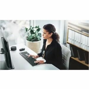 Lenovo Professional Keyboard & Mouse - German - USB Type A Scissors Wireless Bluetooth 2.40 GHz Keyboard - Keyboard/Keypad