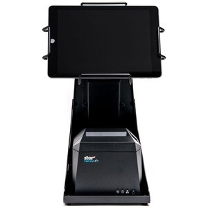 Support pour tablette PC Star Micronics mUNITE mUNITE EZ100 BLK - 33,78 cm (13,30") x Largeur 17,02 cm (6,70") x Profondeu
