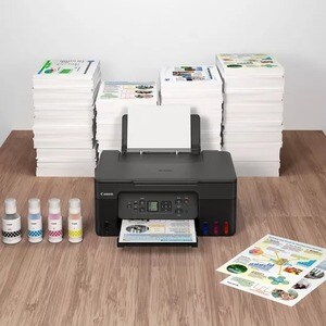 Canon PIXMA G3570 Wireless Inkjet Multifunction Printer - Colour - Black - Copier/Printer/Scanner - 4800 x 1200 dpi Print 
