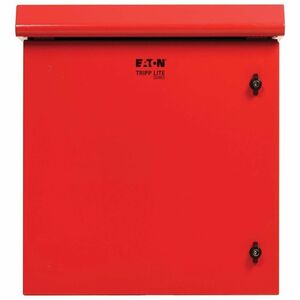 Eaton Tripp Lite Series SmartRack Industrial Enclosure - NEMA 3R, Wall Mount, Metal, Locking, Hinged Back, Fan With Therma
