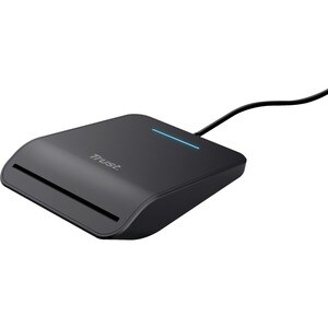 Trust Primo Kontakt Smartcard-Lesegerät - Schwarz - KabelUSB 2.0 Typ A