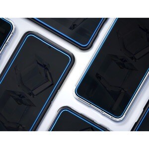 Spigen EZ FIT GLAS.tR 9H Tempered Glass Screen Protector - For LCD Smartphone - Dust Resistant, Oil Resistant, Fingerprint