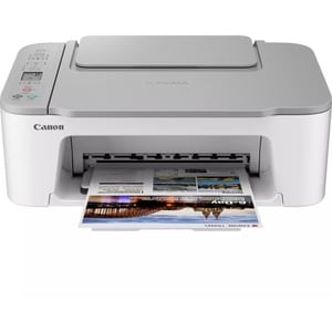 Canon PIXMA TS3551i Kabellos - Tintenstrahl-Multifunktionsdrucker - Farbe - Weiß - Cloud/Kopierer/Drucker/Scanner - 7,7 Se