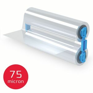 ACCO GBC Foton 30 Refillable Cartridge with 75 Micron Lamination Roll Gloss - Sheet Size Supported: A4, A3 - Laminating Po
