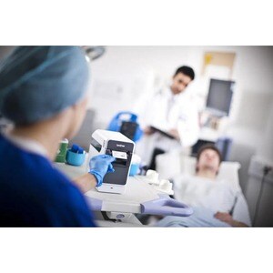 Brother TD-2125N Desktop Direct Thermal Printer - Monochrome - Label/Receipt Print - USB - Serial - 60.96 mm (2.40") Print