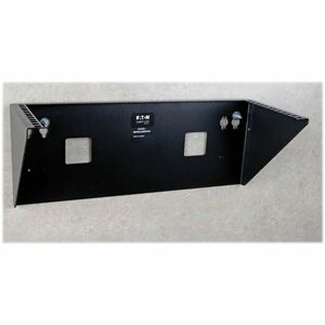 Tripp Lite series SmartRack SRWALLBRKT4U Mounting Bracket for Server, Network Switch, UPS - Black - 79.38 kg Load Capacity