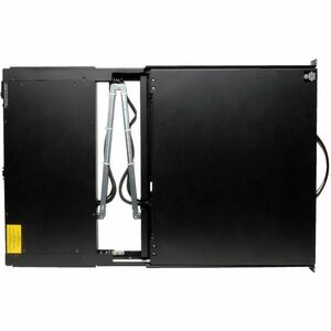 Tripp Lite series NetCommander B070-008-19 LCD Rack Console - Black - TAA Compliant - 8 Computer(s) - 48.3 cm (19") LCD - 