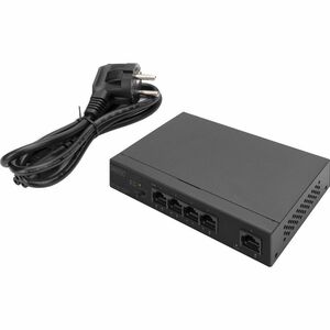 Digitus 4.0 Anschlüsse Ethernet-Switch - Gigabit-Ethernet - 10/100/1000Base-T - 2 Unterstützte Netzwerkschicht - Modular -