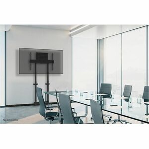 Neomounts Wall Mount for Display - Black - Height Adjustable - 1 Display(s) Supported - 139.7 cm to 254 cm (100") Screen S
