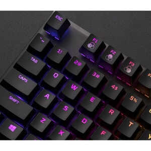 HyperX Alloy FPS RGB Keyboard - Cable Connectivity - USB 2.0 Interface - English (US) - Black - Mechanical Keyswitch - Des