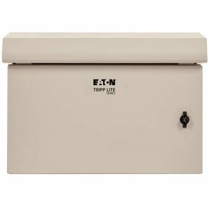 Eaton Tripp Lite Series SmartRack Industrial Enclosure - NEMA 3R, Wall Mount, Metal, Locking, Hinged Back, Fan With Therma