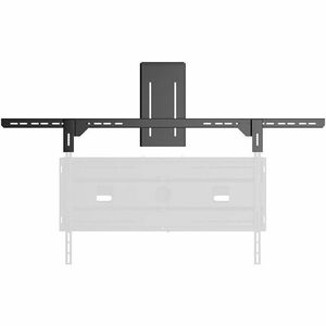 HAGOR Montageplatte für Kamera - Schwarz - Querformat - Höhenverstellbar - Bildschirmgröße: 218,4 cm bis 279,4 cm (110 Zol