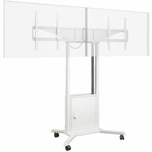 HAGOR Lift für Display - Weiß - Querformat - Höhenverstellbar - 2 Unterstützte(r) Display(s)Bildschirmgröße: 116,8 cm bis 