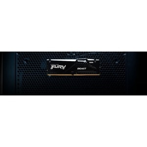 Kingston FURY Beast 16GB (2 x 8GB) DDR5 SDRAM Memory Kit - For Computer, Motherboard - 16 GB (2 x 8GB) - DDR5-5200/PC5-416