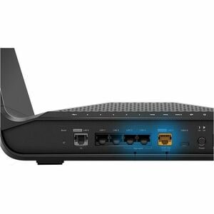 Netgear Nighthawk RAXE300 Wi-Fi 6E IEEE 802.11 a/b/g/n/ac/ax Ethernet Wireless Router - Tri Band - 2.40 GHz ISM Band - 5 G