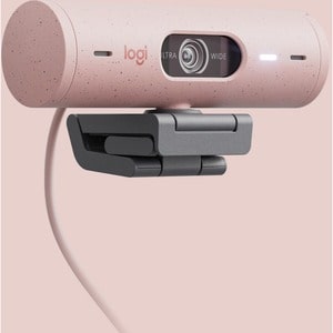 Logitech BRIO Webcam - 4 Megapixel - 60 fps - Rose - USB Type C - 1920 x 1080 Video - Auto-focus - 90° Angle - 4x Digital 