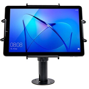 Star Micronics Pole Mount for Tablet - Black - 30.5 cm (12") Screen Support - 3.99 kg Load Capacity - 75 x 75, 100 x 100 -