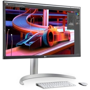 LG UltraFine 27UP850N-W 27" Class 4K UHD LCD Monitor - 16:9 - 27" Viewable - In-plane Switching (IPS) Technology - Edge LE