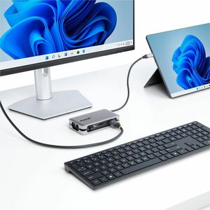 StarTech.com DKT31CDHPD3. Konnektivitätstechnologie: Kabelgebunden, Hostschnittstelle: USB 3.2 Gen 2 (3.1 Gen 2) Type-C, U
