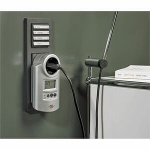 Brennenstuhl Primera-Line Appliance Cost Calculation Device - Energy Consumption Calculation, Voltage Measurement, Frequen