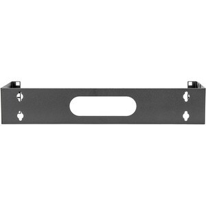 2U 19in Wall Mount Bracket - for Patch Panels - Hinged Wall Mounting Bracket - Maximum load capacity of 22 lbs (10 kgs) - 