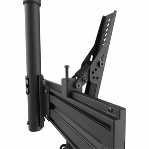 Kanto Ceiling Mount for TV - Black - Height Adjustable - 37" to 70" Screen Support - 110 lb (49895.16 g) Load Capacity - 7