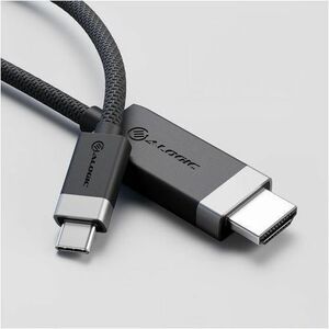 Alogic Fusion 1 m HDMI/USB-C AV/Data Transfer Cable - 1 - Cable for PC, Notebook, TV, Projector - First End: 1 x USB Type 