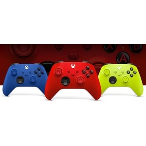 Microsoft Xbox Gaming Pad - Wireless - Bluetooth - Xbox Series X, Xbox Series S, Xbox One, PC, Android, iOS - Shock Blue