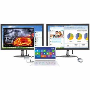 j5create JUA365 A/V-Adapter - 1 - TAA-konform - 3840 x 2160 Supported - Silber