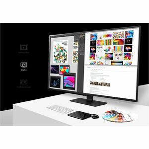 Monitor LED LG 43BN70UP-B 1092,2 mm (43,0") Class 4K UHD - 16:9 - Nero opaco - 108 cm (42,5") Viewable - Tecnologia In-pla