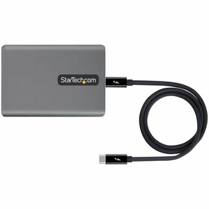 StarTech.com Thunderbolt 3 to Ethernet Adapter, 10GbE, Multi-Gigabit Thunderbolt 3 to RJ45 Network Adapter, TB3/TB4 10GbE 