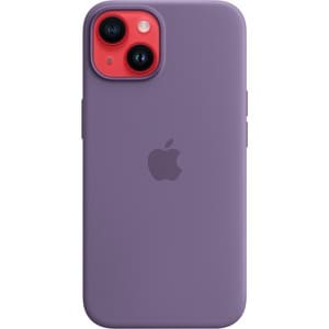 Apple iPhone 14 Silicone Case with MagSafe - Iris - For Apple iPhone 14 Smartphone - Iris - Silky, Soft-touch - Scratch Re