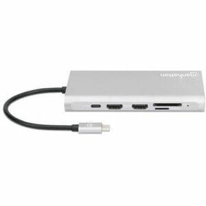 Docking USB-C 12 ptos, HDMIx3, USB-C PD/US - 3 Displays Supported - 4K, Full HD - 3840 x 2160, 1920 x 1080 - 2 x USB 2.0 -