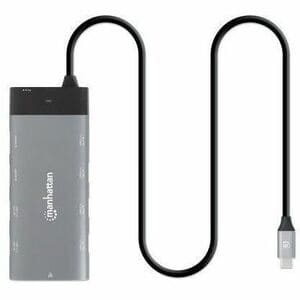 Docking USB-C 10 ptos, 2xHDMI, 5xUSB-A, US - 2 Displays Supported - 4K, 8K - 7680 x 4320, 3840 x 2160 - 8 x puertos USB - 