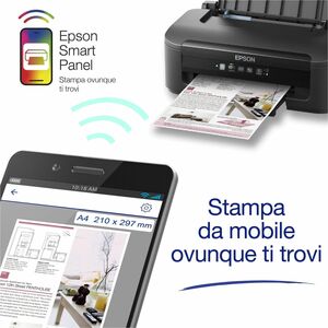 Epson WorkForce WF-2110W Desktop Wired/Wireless Inkjet Printer - Colour - 34 ppm Mono / 18 ppm Color - 5760 x 1440 dpi cla