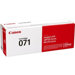 Canon 71 Original Standard Yield Laser Toner Cartridge - Black - 1 Pack - 1200 Pages
