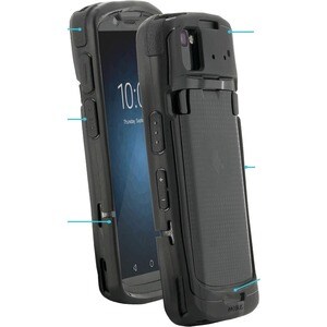 MOBILIS Protech Rugoso Estojo Mobile Computer - Preto - Resistente a quedas, Resistente a choques, Absorção de choque, Imp
