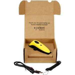 Socket Mobile S720 Transportation, Hospitality, Inventory Handheld Barcode Scanner - Wireless Connectivity - Black - 380 m