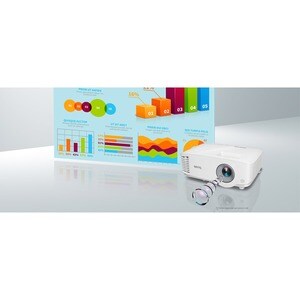 BenQ MS560 DLP-Projektor - 800 x 600 Piel - 20,000:1 Kontrastverhältnis - 4000 lm Helligkeit - Vorderseite - 15000 Stunde(